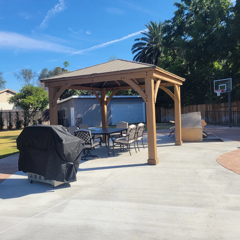 Finished patio cover and outdoor repair project by Advanced Home Repairs LLC in Inglewood, CA